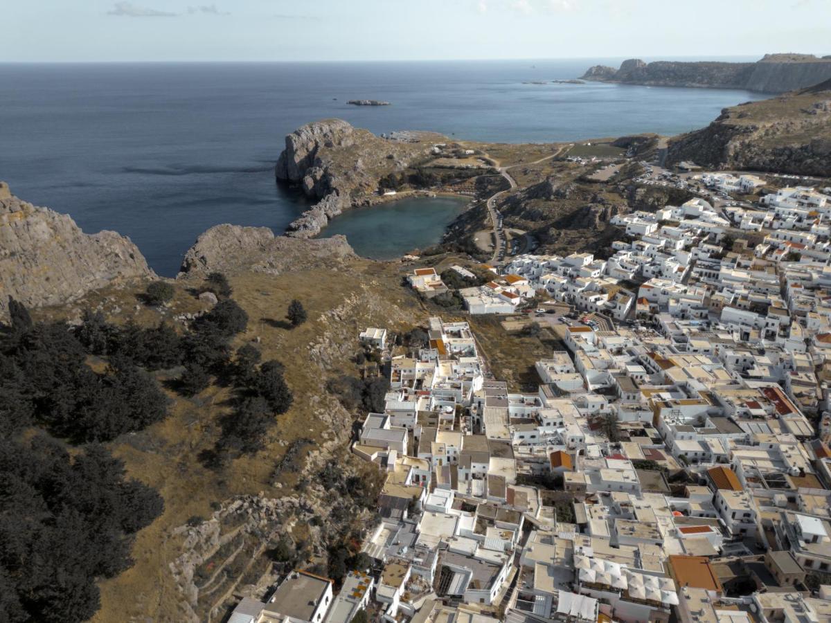 Kilistra Lindian Living Villa Lindos  Bagian luar foto